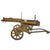Original Russian WWII 1944 Dated Maxim M1910 Snow Cap Fluted Display Machine Gun with Sokolov Mount and Original Shield Original Items