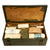 Original German WWII Verbandkasten Medic First Aid Set in Green Steel Chest with 1941 - 1945 Dated Contents Original Items