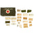 Original German WWII Verbandkasten Medic First Aid Set in Green Steel Chest with 1941 - 1945 Dated Contents Original Items