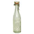 Original German WWII Luftwaffe Marked Small Clear Glass Beer or Wine Bottle - Marked Property of Luftwaffe Original Items