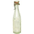 Original German WWII Luftwaffe Marked Small Clear Glass Beer or Wine Bottle - Marked Property of Luftwaffe Original Items