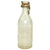 Original German WWII Luftwaffe Marked Large Clear Glass Beer or Wine Bottle - Marked Property of Luftwaffe Original Items