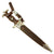 Original German Early WWII SA Dagger by AESCULAP of Tuttlingen with 3 Piece Belt Hanger & Scabbard Original Items