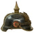 Original Imperial German WWI Prussian EM/NCO Infantry M1915 Pickelhaube Spiked Helmet With Regiment Markings Original Items