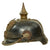 Original Imperial German WWI Prussian EM/NCO Infantry M1915 Pickelhaube Spiked Helmet With Regiment Markings Original Items
