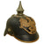 Original Imperial German WWI Prussian EM/NCO Infantry M1915 Pickelhaube Spiked Helmet Original Items