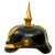 Original Imperial German WWI Prussian Infantry Officer Model 1897 Pickelhaube Spiked Helmet Original Items