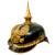 Original Imperial German WWI Prussian Infantry Officer Model 1897 Pickelhaube Spiked Helmet Original Items