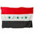 Original Operation Iraqi Freedom Large Flag of Iraq With Leatherette “Martyr” Flag Case - 87” x 59” Original Items