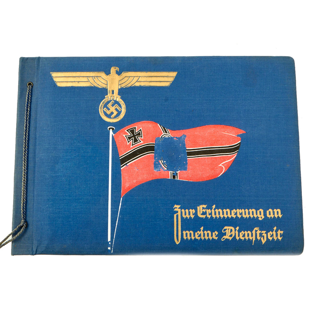 Original German WWII Kriegsmarine Naval Service Personal Photo Album from 14. Schiffsstammabteilung - 194 Photos Original Items