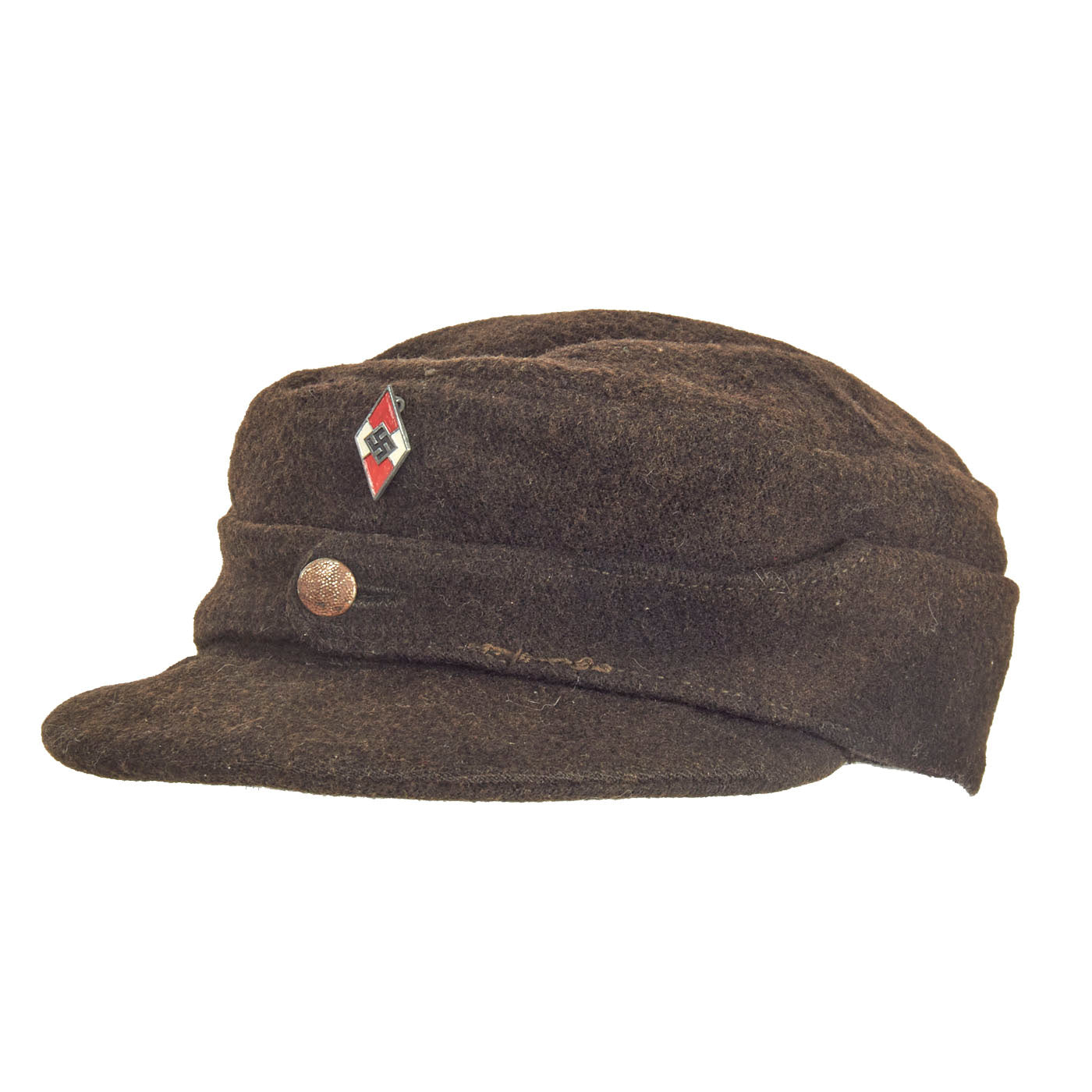 Original German WWII HJ National Youth Organization M43 Feldmütze