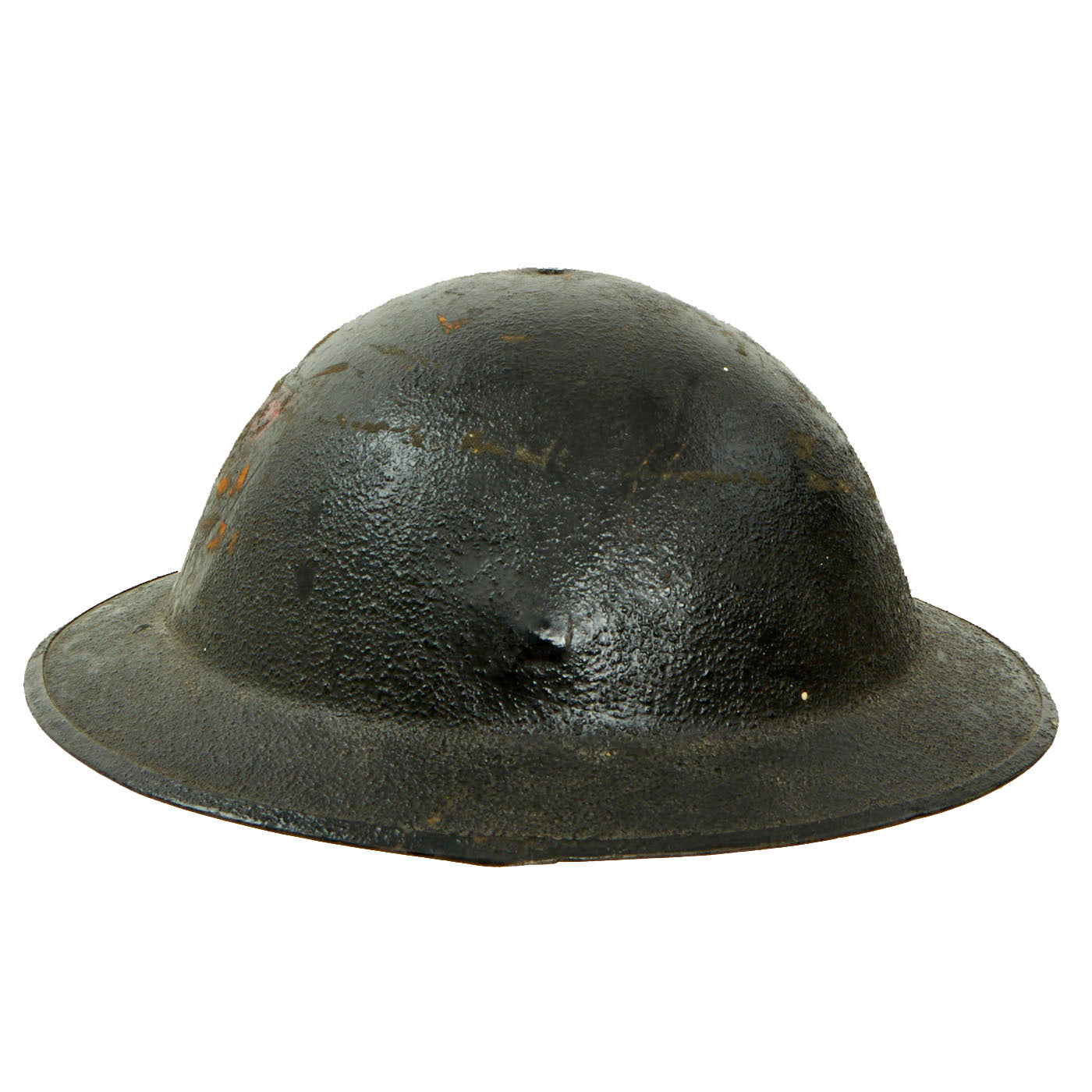 Original U.S. WWI M1917 Doughboy Helmet with Original Camouflage 