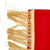 Original German WWII NSDAP National Socialist Party Fringed Podium Banner - 30 1/2" x 46" Original Items