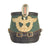 Original German WWII Late Pattern Metropolitan Police Shako by EREL with Cockade & Chinstrap - Size 56 1/2 Original Items
