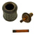 Original Japanese WWII Type 97 Inert Fragmentation Hand Grenade with Fuse Original Items