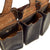 Original German WWII Kriegsmarine Coastal Artillery EM/NCO Belt, Buckle, and K98 Ammunition Pouches (2) Original Items