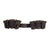 Original German WWII Kriegsmarine Coastal Artillery EM/NCO Belt, Buckle, and K98 Ammunition Pouches (2) Original Items