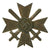 Original German WWII War Merit Cross KvK 1st Class in Silver with Matched Case by Klein & Quenzer Original Items