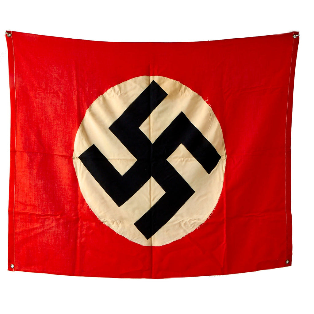 Original German WWII Panzer Tank & Vehicle Identification Flag - 31" x 39" Original Items