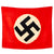 Original German WWII Panzer Tank & Vehicle Identification Flag - 31" x 39" Original Items