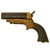 Original U.S. 19th Century Sharps Model 2A .30 Rimfire 4 Barrel Brass Frame Pepperbox Pistol - Serial 18962 Original Items