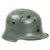 Original German WWII M34 Civic Square Dip DRK Red Cross Steel Helmet - Deutsches Rotes Kreuz Original Items