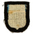 Original German WWII Embroidered Waffen SS Estonian Volunteer Shield Sleeve Insignia Original Items