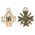 Original German WWI & WWII Medal Grouping With Tinnies Featuring War Merit Cross and Wound Badge - 14 Items Original Items