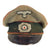 Original German WWII Service Worn Army Heer Artillery Officer's Schirmmütze Visor Cap with Embroidered Bullion Insignia Original Items