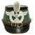 Original German WWII Late Pattern Metropolitan Police Shako by EREL - Size 57 Original Items