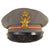Original Italian WWII Royal Italian Army Medical Corps Officers Peaked Visor Cap by Unione Militare of Rome Original Items