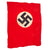 Original German WWII NSDAP 100cm x 80cm Double Sided Banner Flag marked to Esch Alzig City Administration Original Items