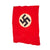 Original German WWII NSDAP 100cm x 80cm Double Sided Banner Flag marked to Esch Alzig City Administration Original Items