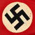Original German WWII NSDAP National Socialist Rigid Vehicle Staff Pennant Flag with Metal Snap Hooks - 8" x 14" Original Items