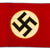Original German WWII NSDAP Ortsgruppe Politisches Leiter Anwärter Unissued Armband With RZM Tag - Local Political Group Leader Candidate Original Items
