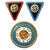 Original German WWII Lot of Three Womens Association Badges - 1 Midwives Badge & 2 Female Labor Front Original Items
