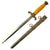 Original German WWII Army Heer Dagger by Robert Klaas of Solingen with Scabbard Original Items