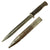 Original Pre WWI to WWII Era Bayonet Collections Featuring WWII German and Japanese Bayonets All With Scabbards - 5 Items Original Items