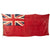 Original British WWII Era Post Union Act British Red Ensign Naval Flag - 90” x 41” Original Items