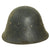 Original RARE Dutch WWII Model 1934 Helmet - Reissued for German Luftschutz Original Items
