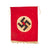 Original German WWII Service Worn NSDAP National Socialist Party Fringed Podium Banner - 29" x 39" Original Items