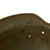 Original German WWII Battlefield Excavated M40 Double Decal SS Helmet Shell - size 64 Original Items
