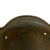 Original German WWII Battlefield Excavated M40 Double Decal SS Helmet Shell - size 64 Original Items