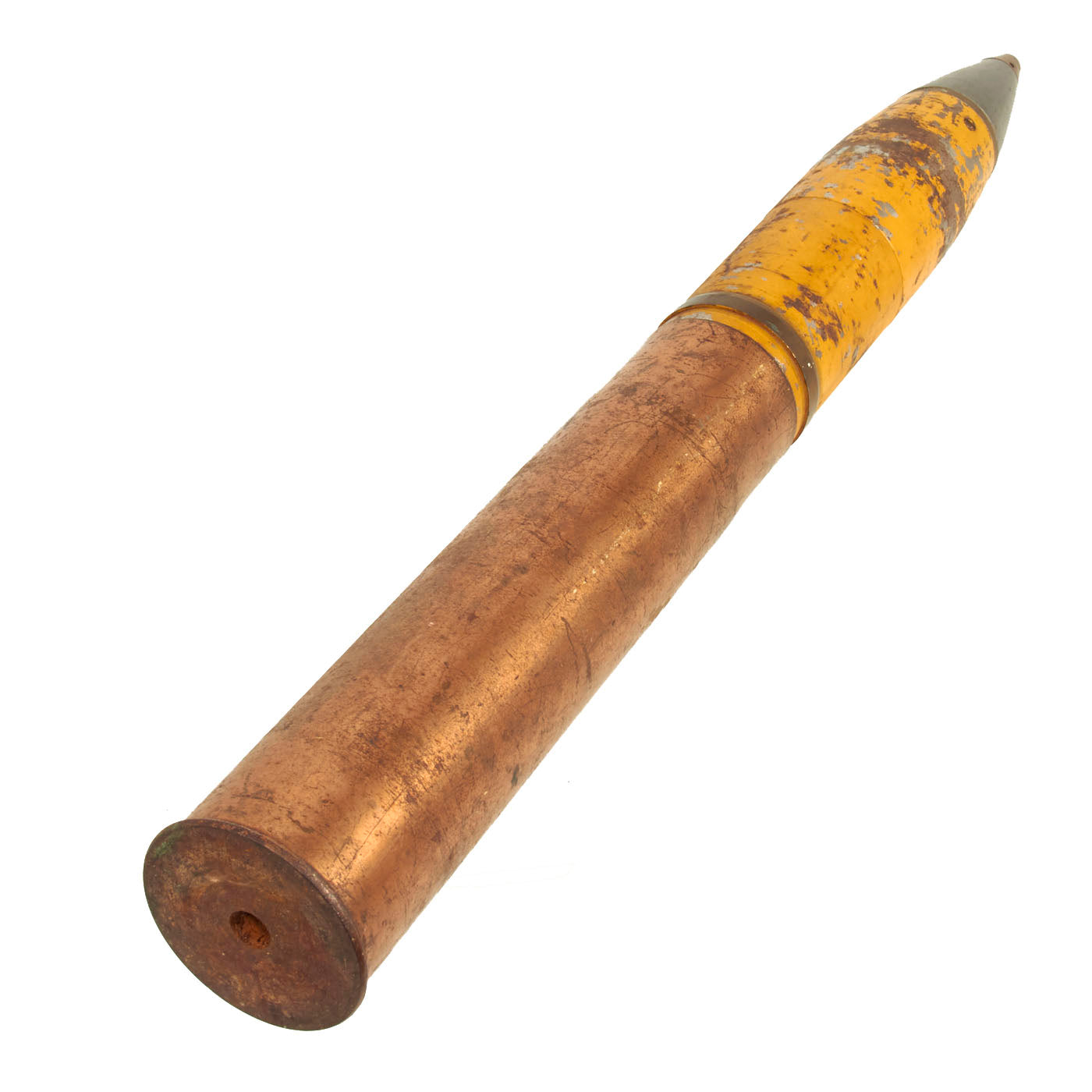 M48 Sherman Shell Original U.S. WWII Sherman Tank Gun 75mm M48 High Explosive Inert Roun ...