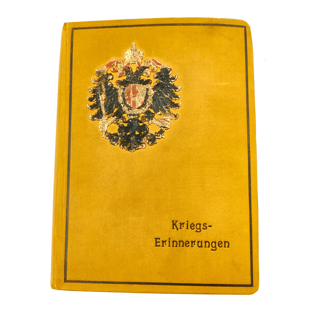 Original Imperial German WWI Austro-Hungarian Kriegserinnerungen “War Memories” Postcard Album - With Handwriting - 100 Postcards Original Items