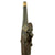 Original Ottoman Turkish Brass Mounted Flintlock Pistol with Silver & Gold Inlaid Barrel - Circa 1820 Original Items