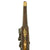 Original Ottoman Turkish Brass Mounted Flintlock Pistol with Silver & Gold Inlaid Barrel - Circa 1820 Original Items