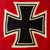 Original German WWII Kriegsmarine 200cm x 335cm Naval Battle Flag by Hannoversche Fahnenfabrik - Reichskriegsflagge Original Items