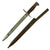 Original U.S. Spanish-American War Model 1892 Krag Rifle Bayonet and Scabbard - Dated 1896 Original Items