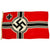 Original German WWII 100cm x 170cm Battle Flag by Lorenz Summa Söhne - Reichskriegsflagge Original Items